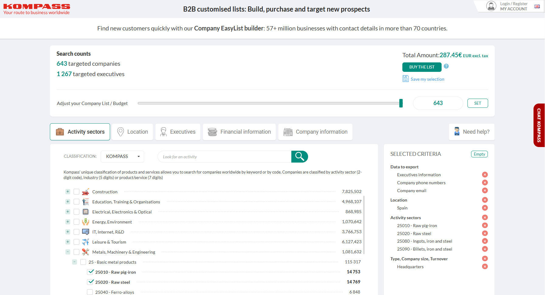 Generate leads and speed up your Sales