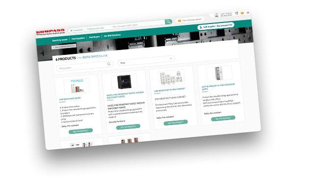 Vitrine produits