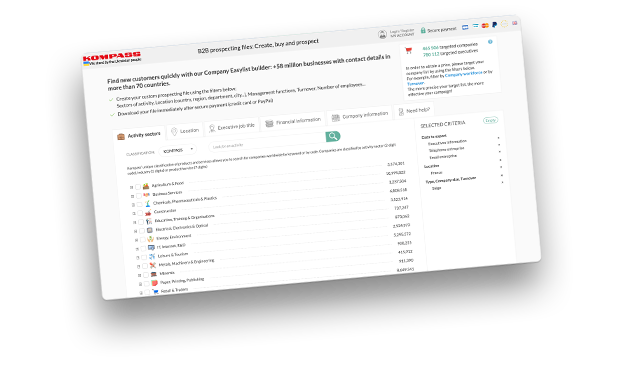 Crea tu listado de empresas con EasyList